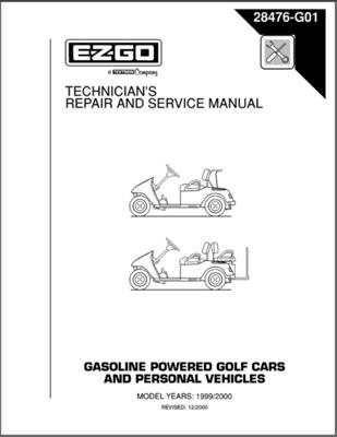 Ezgo rxv service manual download 611103